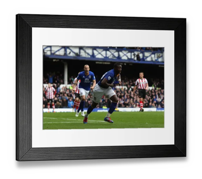 Framed Print : Magaye Gueye's Thrilling Goal: Everton's First in BPL Victory Over Sunderland (09.04.2012, Goodison Park) Framed Print : Magaye Gueye's Thrilling Goal: Everton's First in BPL Victory Over Sunderland (09.04.2012, Goodison Park)