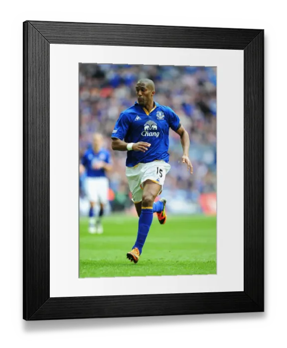 Framed Print : FA Cup Semi-Final Showdown: Sylvain Distin of Everton at Wembley Stadium Against Liverpool Framed Print : FA Cup Semi-Final Showdown: Sylvain Distin of Everton at Wembley Stadium Against Liverpool