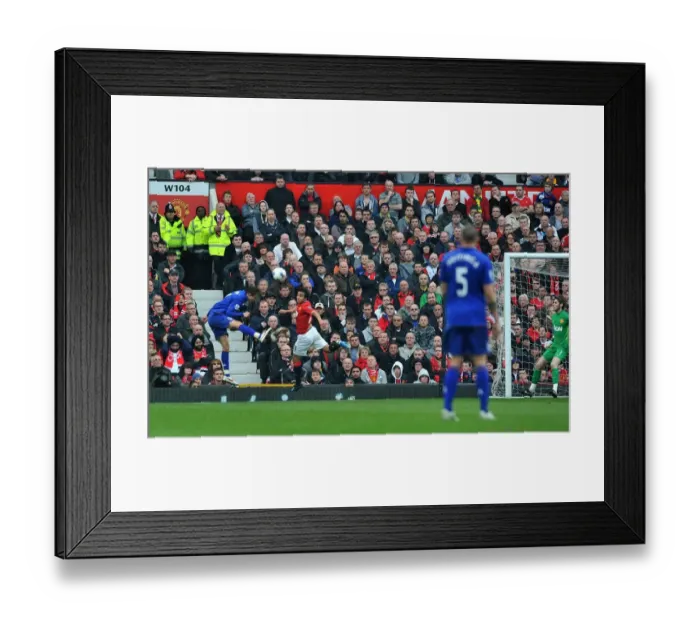 Framed Print : Jelavic's Stunner: Thrilling Opener for Everton at Old Trafford (April 2012 vs Manchester United) Framed Print : Jelavic's Stunner: Thrilling Opener for Everton at Old Trafford (April 2012 vs Manchester United)