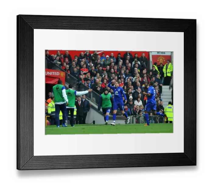 Framed Print : Jelavic's Thrilling Opener: Everton's Historic Victory Kickstarted at Old Trafford Against Manchester United (22 April 2012) Framed Print : Jelavic's Thrilling Opener: Everton's Historic Victory Kickstarted at Old Trafford Against Manchester United (22 April 2012)