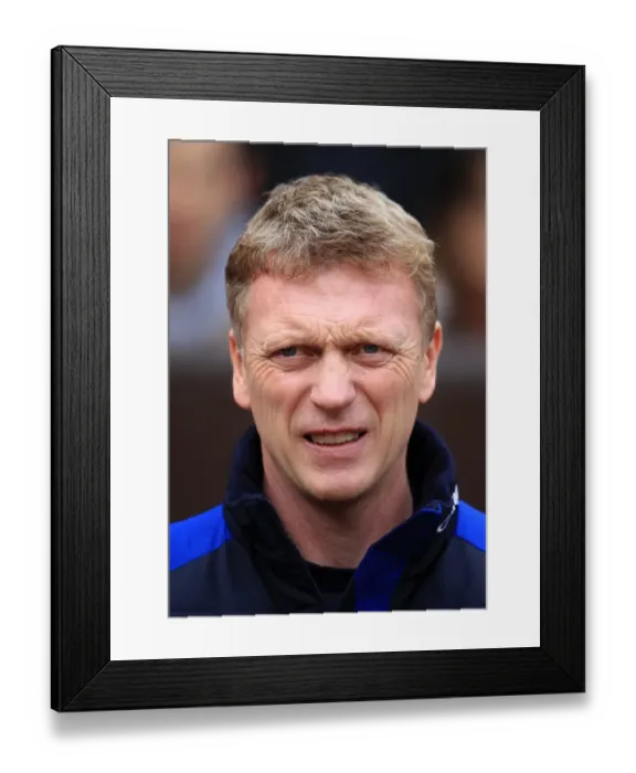 Framed Print : David Moyes at Old Trafford: Everton vs Manchester United (22 April 2012) Framed Print : David Moyes at Old Trafford: Everton vs Manchester United (22 April 2012)