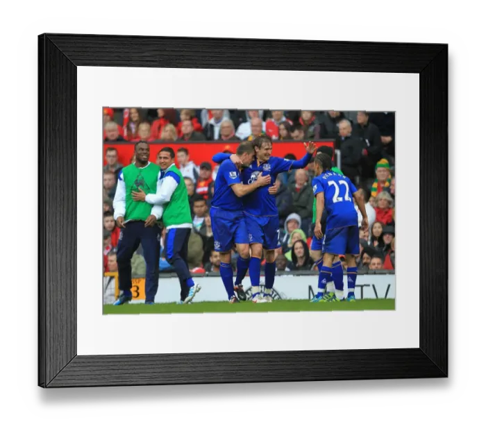 Framed Print : Barclays Premier League - Manchester United v Everton - Old Trafford Framed Print : Barclays Premier League - Manchester United v Everton - Old Trafford