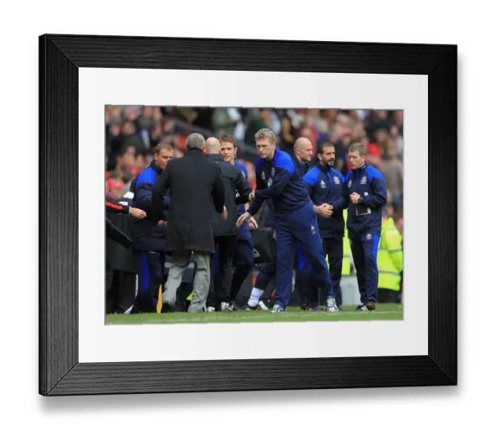Framed Print : Moyes vs. Ferguson: A Respectful Handshake After a Fierce Rivalry - Manchester United vs. Everton (April 2012, Old Trafford) Framed Print : Moyes vs. Ferguson: A Respectful Handshake After a Fierce Rivalry - Manchester United vs. Everton (April 2012, Old Trafford)