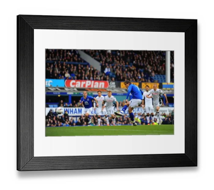 Framed Print : Jelavic's Thrilling Penalty: Everton Kicks Off 2012 Victory vs. Fulham (28 April) Framed Print : Jelavic's Thrilling Penalty: Everton Kicks Off 2012 Victory vs. Fulham (28 April)