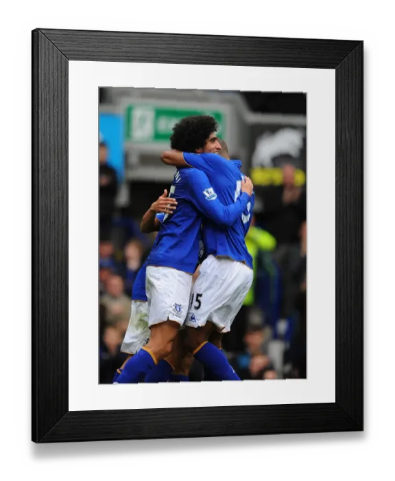 Framed Print : Marouane Fellaini's Thrilling Goal: Everton's Triumph Over Fulham (April 28, 2012, Goodison Park) Framed Print : Marouane Fellaini's Thrilling Goal: Everton's Triumph Over Fulham (April 28, 2012, Goodison Park)