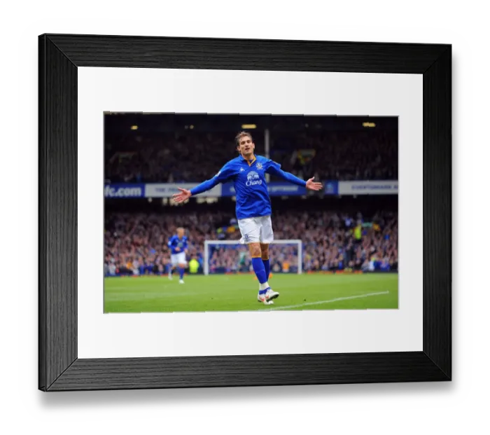 Framed Print : Jelavic Brace: Everton's Double Strike Against Fulham (Everton 2-0), Barclays Premier League, Goodison Park (28 April 2012) Framed Print : Jelavic Brace: Everton's Double Strike Against Fulham (Everton 2-0), Barclays Premier League, Goodison Park (28 April 2012)