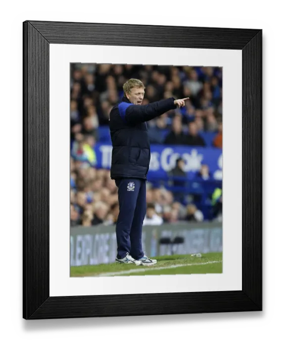 Framed Print : David Moyes Tactics: Everton vs Fulham, Barclays Premier League (28 April 2012) Framed Print : David Moyes Tactics: Everton vs Fulham, Barclays Premier League (28 April 2012)