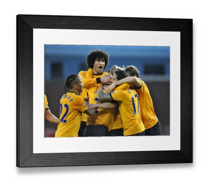 Framed Print : Everton's Fortunate Triumph: Stoke City's Own Goal (01.05.2012) Framed Print : Everton's Fortunate Triumph: Stoke City's Own Goal (01.05.2012)