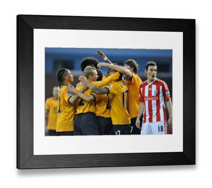Framed Print : Everton's Unintended Victory: Stoke City's Own Goal (01 May 2012) Framed Print : Everton's Unintended Victory: Stoke City's Own Goal (01 May 2012)