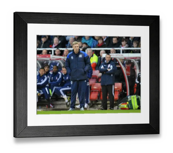 Framed Print : David Moyes at the Helm: Everton vs. Stoke City, Premier League (01 May 2012) Framed Print : David Moyes at the Helm: Everton vs. Stoke City, Premier League (01 May 2012)
