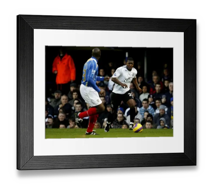 Framed Print : Yakubu's Thrilling Performance: Portsmouth vs. Everton, Barclays Premier League, Fratton Park, 2007 Framed Print : Yakubu's Thrilling Performance: Portsmouth vs. Everton, Barclays Premier League, Fratton Park, 2007
