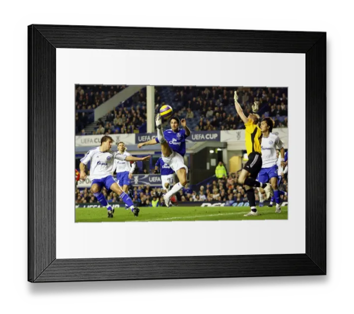 Framed Print : Mikel Arteta's Last-Minute Heartbreaker: Everton vs Zenit St. Petersburg, UEFA Cup Group Stage, 2007 Framed Print : Mikel Arteta's Last-Minute Heartbreaker: Everton vs Zenit St. Petersburg, UEFA Cup Group Stage, 2007