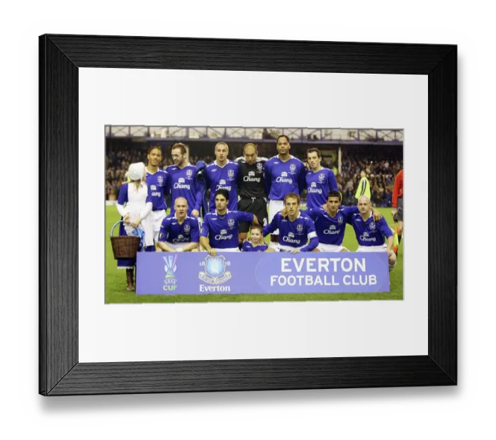 Framed Print : Football - Everton v Zenit St Framed Print : Football - Everton v Zenit St