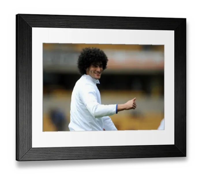 Framed Print : Marouane Fellaini's Pre-Match Focus: Everton vs. Wolverhampton Wanderers (Barclays Premier League, Molineux Stadium, 06 May 2012) Framed Print : Marouane Fellaini's Pre-Match Focus: Everton vs. Wolverhampton Wanderers (Barclays Premier League, Molineux Stadium, 06 May 2012)