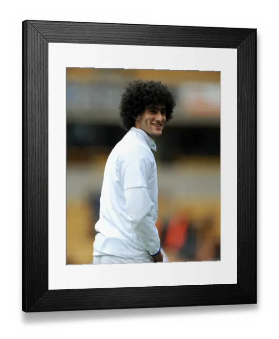 Framed Print : Marouane Fellaini's Pre-Match Focus: Everton at Molineux Stadium vs. Wolverhampton Wanderers (Barclays Premier League, 06 May 2012) Framed Print : Marouane Fellaini's Pre-Match Focus: Everton at Molineux Stadium vs. Wolverhampton Wanderers (Barclays Premier League, 06 May 2012)