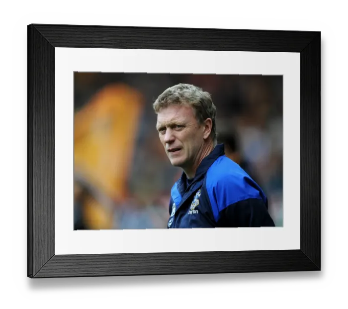 Framed Print : David Moyes Unwavering Determination: Everton's Premier League Battle at Molineux (06.05.2012) Framed Print : David Moyes Unwavering Determination: Everton's Premier League Battle at Molineux (06.05.2012)