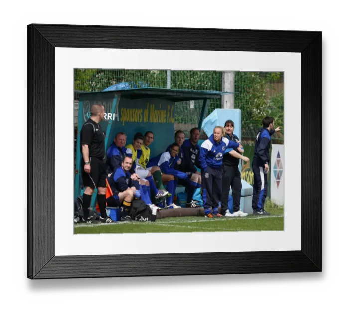 Framed Print : Intense Debate on Everton Ladies Bench: Mo Marley and Team Discuss Controversial FA WSL Call (Arriva Stadium, 06 May 2012) Framed Print : Intense Debate on Everton Ladies Bench: Mo Marley and Team Discuss Controversial FA WSL Call (Arriva Stadium, 06 May 2012)