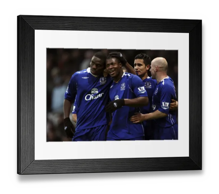 Framed Print : Football - West Ham United v Everton Barclays Premier League - Upton Park - 15  /  12  /  07 Yakubu
