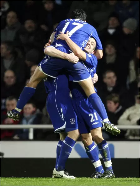 Osman and Cahill: Everton's Unforgettable Goal Celebration vs. West Ham United, Carling Cup Quarterfinal, 2007