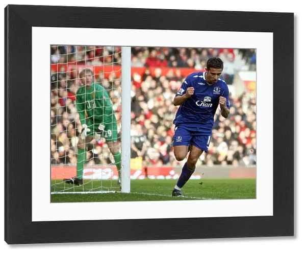 Tim Cahill's Iconic Goal Celebration: Everton's First at Old Trafford Against Manchester United (December 23, 2007)