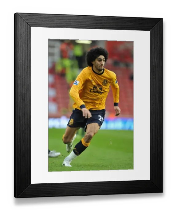 Framed Print : Marouane Fellaini: Everton's Leader at Britannia Stadium Against Stoke City (May 2012, Barclays Premier League) Framed Print : Marouane Fellaini: Everton's Leader at Britannia Stadium Against Stoke City (May 2012, Barclays Premier League)