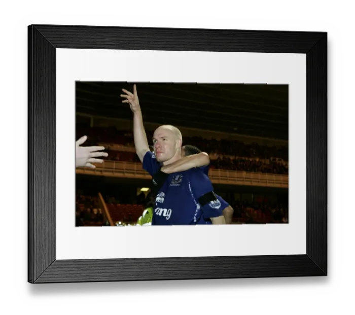 Framed Print : Andrew Johnson's Goal: Kick-Starting Everton's Victory in Middlesbrough's Ground (07 / 08 Barclays Premier League) Framed Print : Andrew Johnson's Goal: Kick-Starting Everton's Victory in Middlesbrough's Ground (07 / 08 Barclays Premier League)