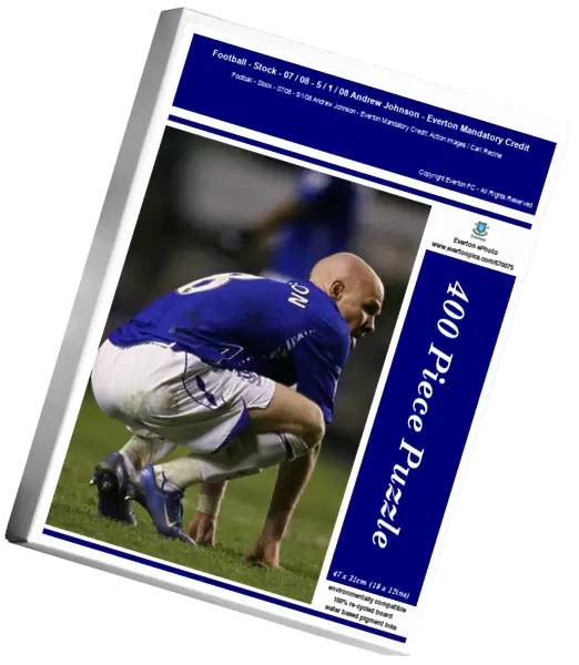 Football - Stock - 07  /  08 - 5  /  1  /  08 Andrew Johnson - Everton Mandatory Credit