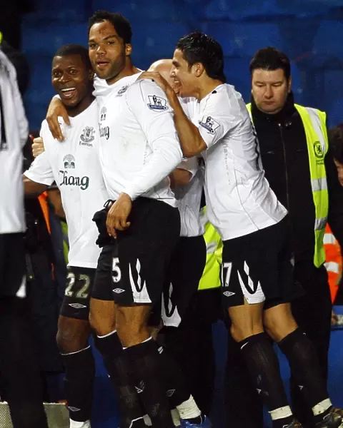 Yakubu's Strike: Everton's Historic Goal in Carling Cup Semi-Final vs. Chelsea (8 / 1 / 08)