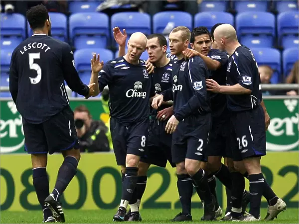 Andrew Johnson's Strike: Everton's Triumph over Wigan Athletic (BPL, 20 / 1 / 08)