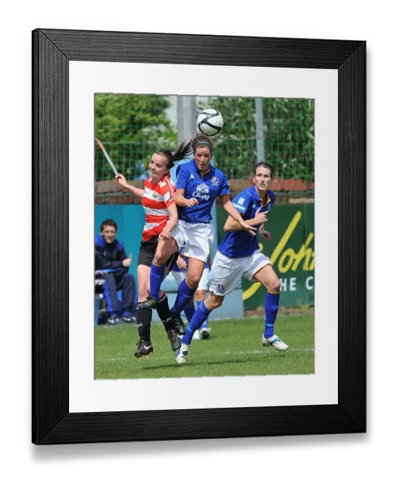 Framed Print : FA Womens Super League - Everton Ladies v Doncaster Rovers Belles - Arriva Stadium Framed Print : FA Womens Super League - Everton Ladies v Doncaster Rovers Belles - Arriva Stadium
