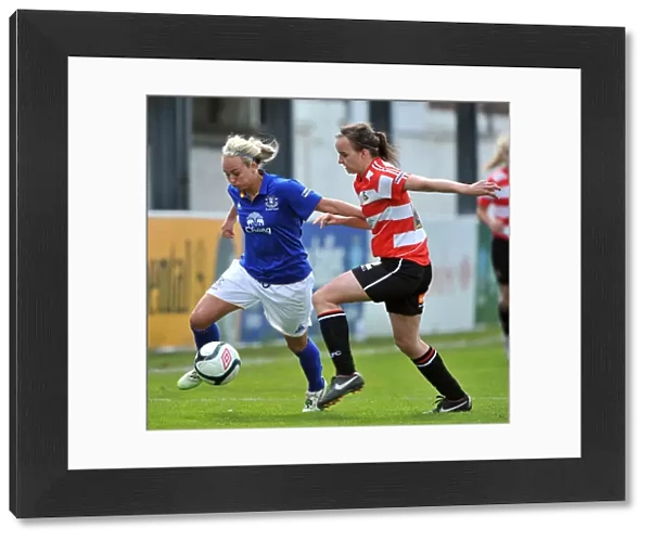Toni Duggan in Action: Everton Ladies vs Doncaster Rovers Belles, FA Womens Super League, Arriva Stadium