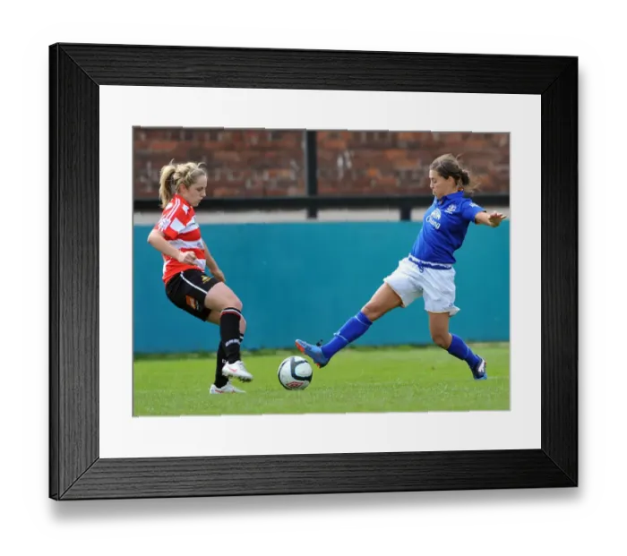Framed Print : Fara Williams Joins Everton Ladies: Welcome Ceremony at Arriva Stadium (FA WSL) Framed Print : Fara Williams Joins Everton Ladies: Welcome Ceremony at Arriva Stadium (FA WSL)