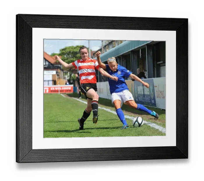 Framed Print : Everton Ladies vs Doncaster Rovers Belles: FA Womens Super League - Alex Greenwood Shines at Arriva Stadium (13 May 2012) Framed Print : Everton Ladies vs Doncaster Rovers Belles: FA Womens Super League - Alex Greenwood Shines at Arriva Stadium (13 May 2012)