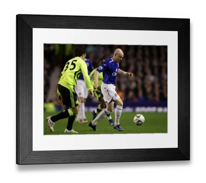 Framed Print : Carling Cup Semi-Final Showdown: Andrew Johnson Leads Everton Against Chelsea at Goodison Park, 07 / 08 Season Framed Print : Carling Cup Semi-Final Showdown: Andrew Johnson Leads Everton Against Chelsea at Goodison Park, 07 / 08 Season