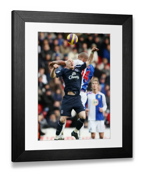 Framed Print : Football - Blackburn Rovers v Everton - Barclays Premier League - Ewood Park - 07  /  08