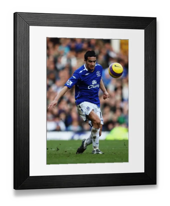 Framed Print : Football - Stock - 07 / 08 - 9 / 2 / 08 Tim Cahill - Everton Mandatory Credit Framed Print : Football - Stock - 07 / 08 - 9 / 2 / 08 Tim Cahill - Everton Mandatory Credit