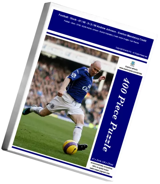 Football - Stock - 07  /  08 - 9  /  2  /  08 Andrew Johnson - Everton Mandatory Credit