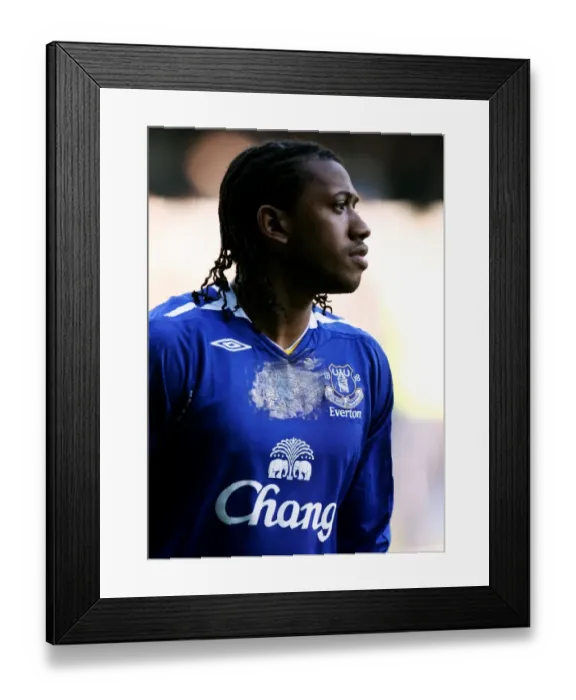 Framed Print : Football - Stock - 07 / 08 - 9 / 2 / 08 Manuel Fernandes - Everton Mandatory Credit Framed Print : Football - Stock - 07 / 08 - 9 / 2 / 08 Manuel Fernandes - Everton Mandatory Credit