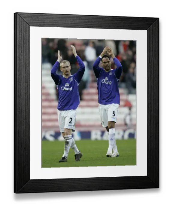 Framed Print : Sunderland v Everton Barclays Premier League - Stadium of Light