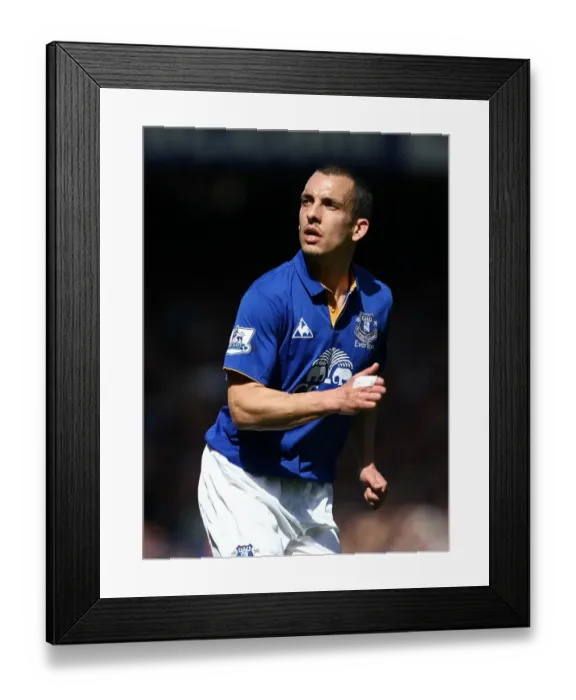 Framed Print : Leon Osman in Action: Everton vs Newcastle United (May 13, 2012, Barclays Premier League)