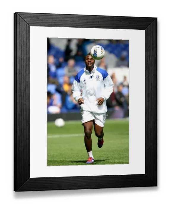 Framed Print : Magaye Gueye's Dramatic Performance: Everton vs Newcastle United (BPL, 13 May 2012) - Goodison Park Thriller