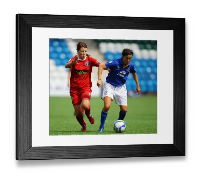 Framed Print : FA Womens Super League Continental Cup - Group C - Everton Ladies v Bristol Academy - Stobart Stadium Framed Print : FA Womens Super League Continental Cup - Group C - Everton Ladies v Bristol Academy - Stobart Stadium