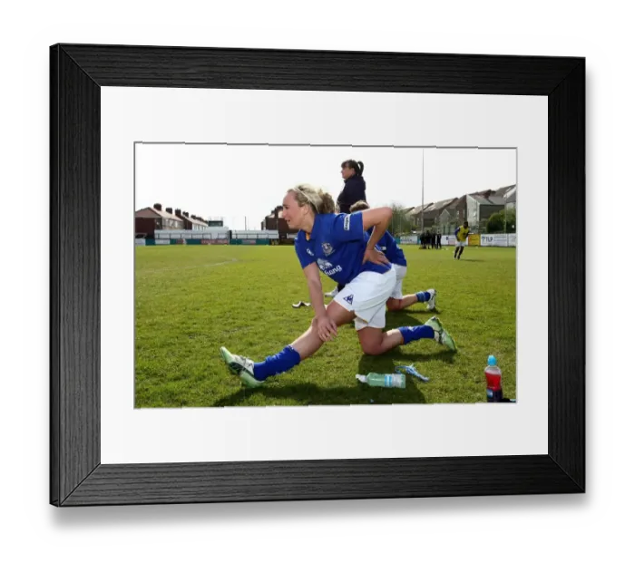 Framed Print : Toni Duggan in Action: Everton Ladies vs. Lincoln Ladies at Arriva Stadium (FA Womens Super League - 06 May 2012) Framed Print : Toni Duggan in Action: Everton Ladies vs. Lincoln Ladies at Arriva Stadium (FA Womens Super League - 06 May 2012)