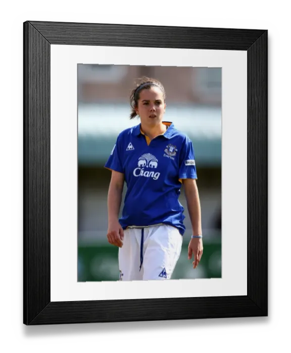 Framed Print : FA WSL Clash at Arriva Stadium: Everton Ladies vs. Lincoln Ladies - Gwennan Harries in Action (May 2012) Framed Print : FA WSL Clash at Arriva Stadium: Everton Ladies vs. Lincoln Ladies - Gwennan Harries in Action (May 2012)