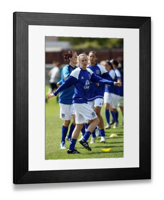 Framed Print : Everton Ladies vs. Lincoln Ladies: FA Women's Super League Showdown at Goodison Park (6 May 2012) Framed Print : Everton Ladies vs. Lincoln Ladies: FA Women's Super League Showdown at Goodison Park (6 May 2012)