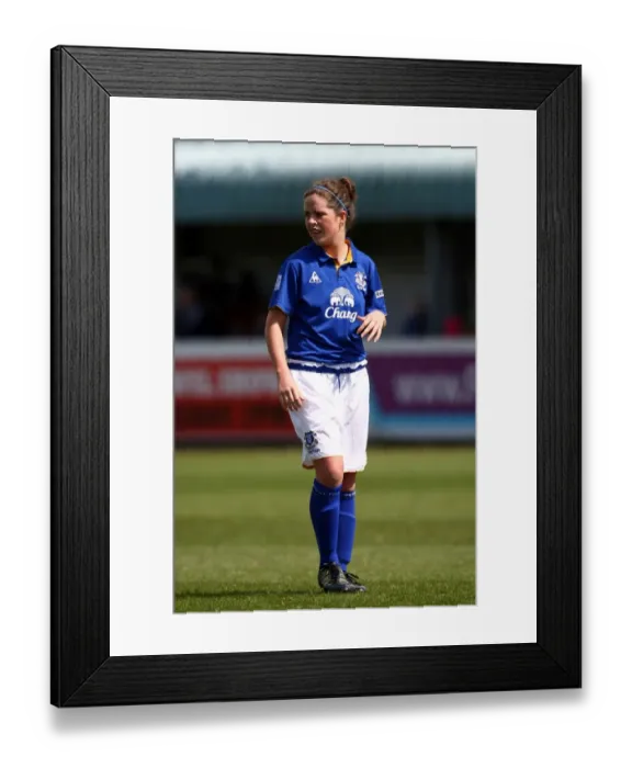Framed Print : Everton vs. Lincoln Ladies: FA Womens Super League Showdown at Arriva Stadium (6 May 2012) Framed Print : Everton vs. Lincoln Ladies: FA Womens Super League Showdown at Arriva Stadium (6 May 2012)