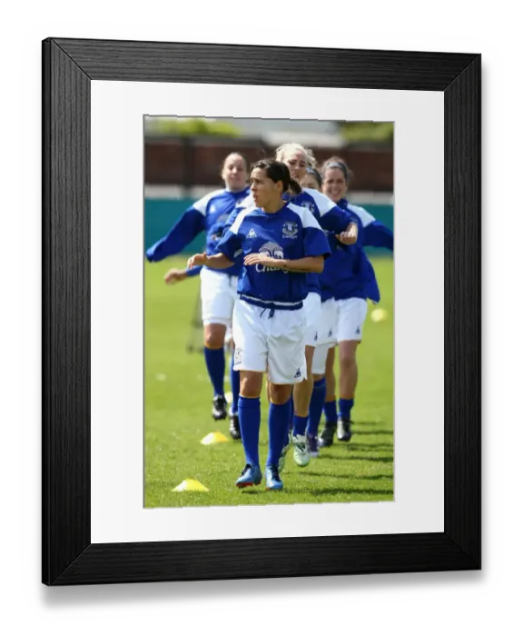 Framed Print : FA WSL Showdown at Goodison Park: Everton Ladies vs. Lincoln Ladies - Fara Williams Leadership Framed Print : FA WSL Showdown at Goodison Park: Everton Ladies vs. Lincoln Ladies - Fara Williams Leadership