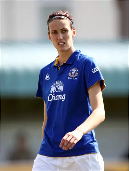 Jill Scott at Goodison Park: Everton Ladies vs. Lincoln Ladies, FA Womens Super League (6 May 2012)