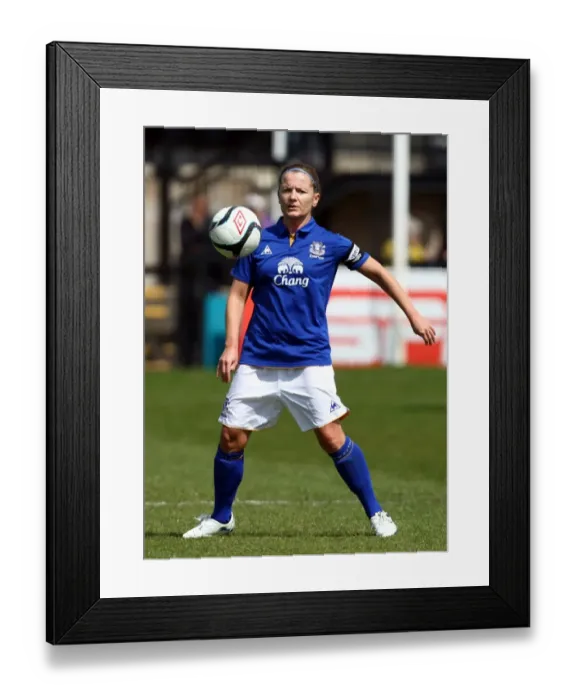 Framed Print : Becky Easton, Everton Ladies Framed Print : Becky Easton, Everton Ladies