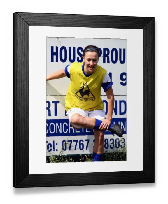 Framed Print : FA Womens Super League Showdown at Arriva Stadium: Everton Ladies vs. Lincoln Ladies Featuring Lucy Bronze (May 2012) Framed Print : FA Womens Super League Showdown at Arriva Stadium: Everton Ladies vs. Lincoln Ladies Featuring Lucy Bronze (May 2012)